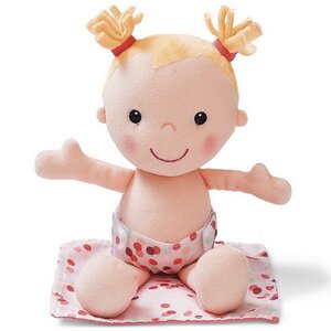 Мягкая кукла Малышка Луиза в переноске 27*20 см Lilliputiens фото 3