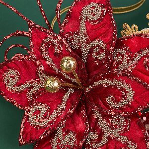 Карнавальная маска Lusso Doriane 20 см Christmas Deluxe фото 5