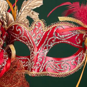 Елочное украшение Fiori Mascherati 38 см Christmas Deluxe фото 7