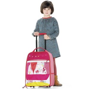 Детский чемодан на колесиках Цирк Шапито 35*45 см Lilliputiens фото 1