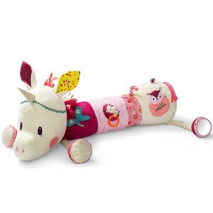 Большая развивающая игрушка-валик Единорожка Луиза, 82*30 см
