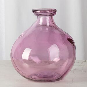 Стеклянная ваза-бутылка Eiter Rose 18 см Kaemingk фото 1