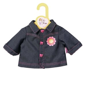 Одежда для куклы Baby Born 38-46 см: Темно-синяя курточка