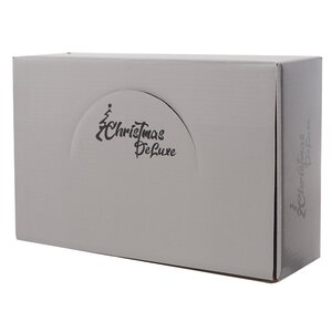 Набор стеклянных шаров Divorze Turchese 8 см, 5 шт, уцененный Christmas Deluxe (Кристмас Делюкс) фото 3