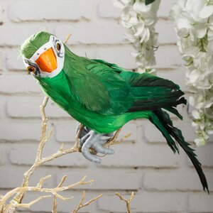 Декоративная фигура Попугай Жак - Tropic Party 34 см Kaemingk фото 3