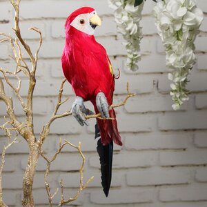 Декоративная фигура Попугай Жорж - Tropic Party 34 см Kaemingk фото 3