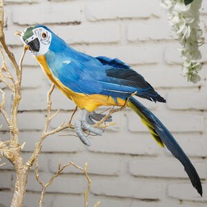 Декоративная фигура Попугай Жюль - Tropic Party 34 см Kaemingk фото 1