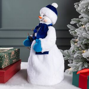 Фигура под елку Снеговик Затейник 40 см Christmas Deluxe фото 5
