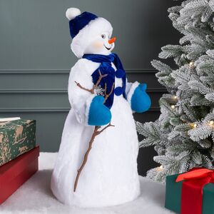 Фигура под елку Снеговик Затейник 40 см Christmas Deluxe фото 6