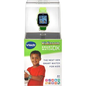 Цифровые детские часы с камерой Kidizoom Smartwatch DX зеленые Vtech фото 4