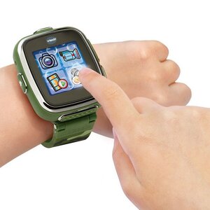 Цифровые детские часы с камерой Kidizoom Smartwatch DX камуфляжные Vtech фото 4