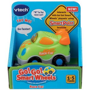 Гоночная машина Бип-Бип Toot-Toot Drivers 9 см со светом и звуком Vtech фото 2