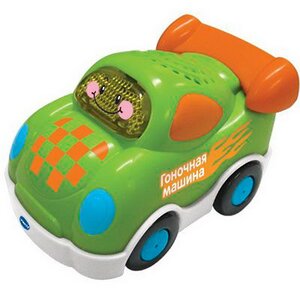 Гоночная машина Бип-Бип Toot-Toot Drivers 9 см со светом и звуком Vtech фото 1