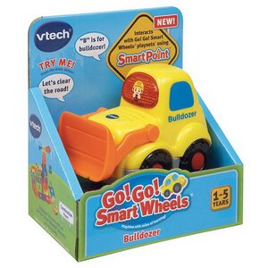 Бульдозер Бип-Бип Toot-Toot Drivers 10 см со светом и звуком Vtech фото 2