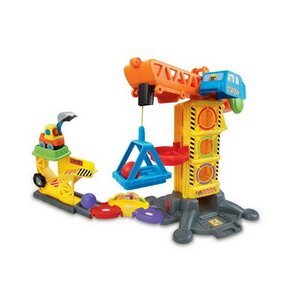 Обучающая игрушка Cтроительная плошадка Бип-Бип Toot-Toot Drivers с 1 машинкой, со звуком