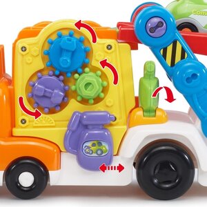 Обучающая игрушка Автовоз Бип-Бип Toot-Toot Drivers с 1 машинкой, со светом и звуком Vtech фото 4