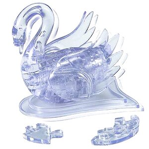 3Д пазл Лебедь, 8 см, 44 эл. Crystal Puzzle фото 1