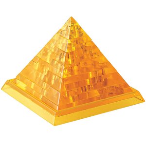 Головоломка 3D Пирамида, 8 см, 38 эл. Crystal Puzzle фото 1
