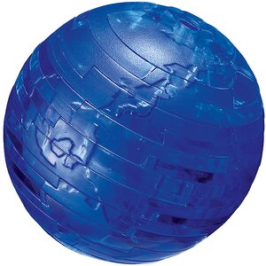 Головоломка 3D Планета Земля, голубая, 9 см, 40 эл. Crystal Puzzle фото 1
