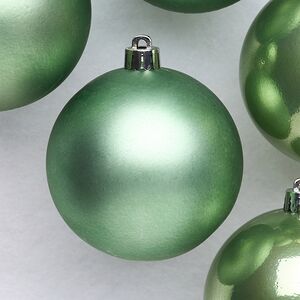 Набор пластиковых шаров Шалфейный 8 см, 6 шт, mix Kaemingk фото 5