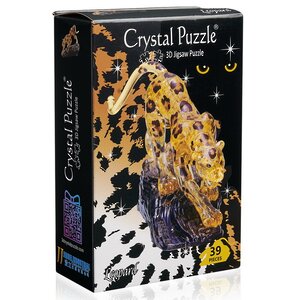 3Д пазл Леопард, 9 см, 39 эл Crystal Puzzle фото 2