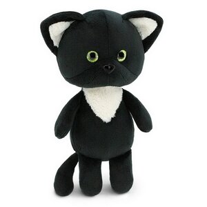 Мягкая игрушка Котёнок чёрный 20 см коллекция Mini Twini Orange Toys фото 1