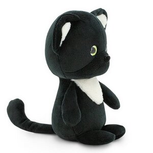 Мягкая игрушка Котёнок чёрный 20 см коллекция Mini Twini Orange Toys фото 3