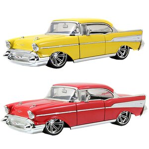 Модель машины "1957 Chevy Belair - Wheel - SABER 8", 1:24, металл Jada Toys фото 1