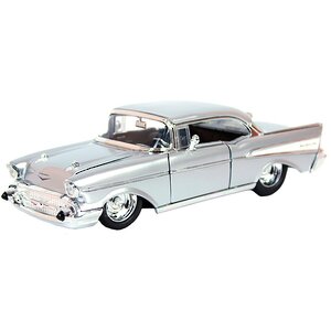Модель машины "1957 Chevy Bel Air Hardtop", 1:24, металл Jada Toys фото 1