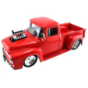 Модель машины "1956 Ford F100 Pick up", 1:24, металл Jada Toys фото 1