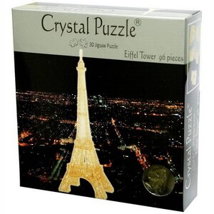 3Д пазл Эйфелева Башня, 20 см, 96 эл. Crystal Puzzle фото 5