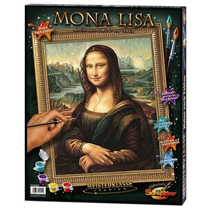 Картина по номерам - Репродукция "Мона Лиза" Леонардо да Винчи, 40*50 см Schipper фото 2