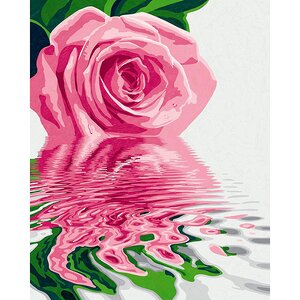 Картина по номерам "Розовая роза", 40*50 см Schipper фото 1