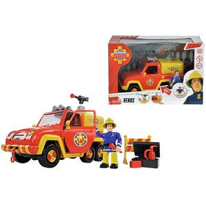 Игровой набор Пожарный Сэм - Пожарная машина Венус с водой и звуком 1 фигурка 19 см Simba фото 2