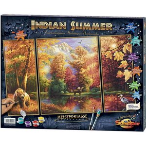 Картина по номерам - Триптих "Осень", 50*80 см Schipper фото 2