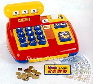 Игрушка - касса (с чеком)