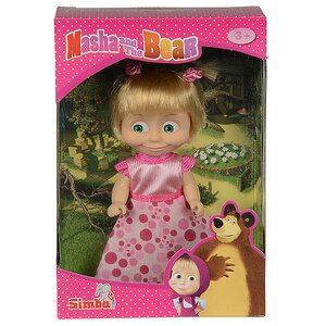 Кукла Маша в День Рождения 12 см Маша и Медведь Simba фото 1