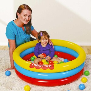 Детский бассейн с шариками Fisher Price 91*25 см