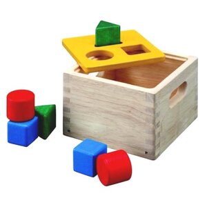 Деревянный сортер Куб 15 см Plan Toys фото 2