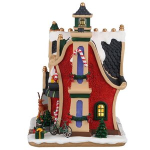 Академия эльфов St. Nick's 20*19 см, подсветка, на батарейках Lemax фото 3