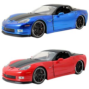 Модель машины "2006 Chevy Corvette Z 06", 1:24, металл Jada Toys (Джада Тойс) фото 1