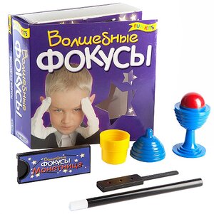 Игровой набор "Волшебные фокусы" с книгой Новый Формат фото 1