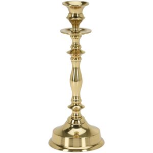 Металлический подсвечник для 1 свечи Марэль 27 см золотой Koopman фото 5
