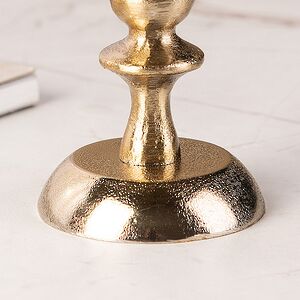 Металлический подсвечник на 1 свечу Aureo Alba 13 см Koopman фото 4