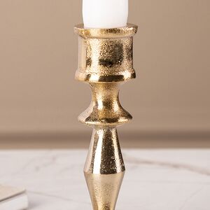 Металлический подсвечник на 1 свечу Aureo Chezano 13 см Koopman фото 4