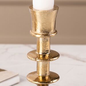 Металлический подсвечник на 1 свечу Aureo Lukka 13 см Koopman фото 2