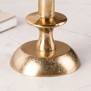 Металлический подсвечник на 1 свечу Aureo Lukka 13 см Koopman фото 5