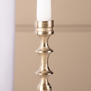 Металлический подсвечник на 1 свечу Aureo Alba 20 см Koopman фото 2