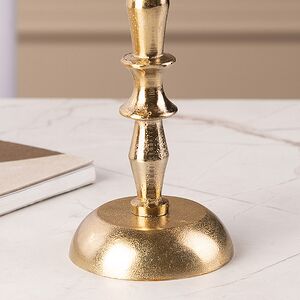 Металлический подсвечник на 1 свечу Aureo Chezano, 20 см Koopman фото 5