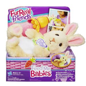 Интерактивная игрушка Новорожденные зверята - Зайка 15 см (Furreal Friends) Hasbro фото 2